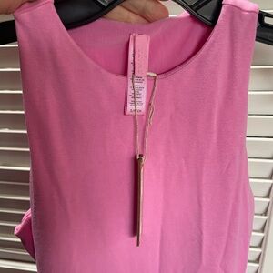 SKIMS Pink Sleeveless Dress